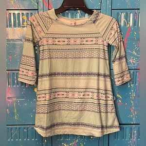 Mudd Dress with all over print Girls size 7/8 G144